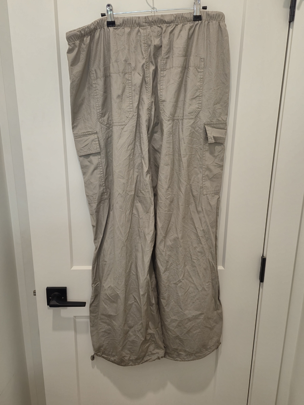 wild fable Beige Cargo Pants with Elastic Waist